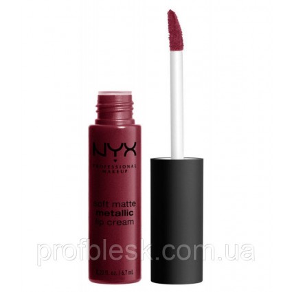 NYX Помада матовая Soft matte lip cream METALLIC №02 (Copenhagen) 6,7 мл
