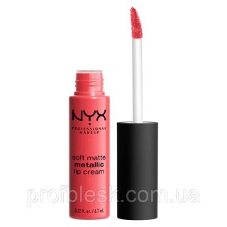 NYX Помада матовая Soft matte lip cream METALLIC №07 (Manila) 6,7 мл