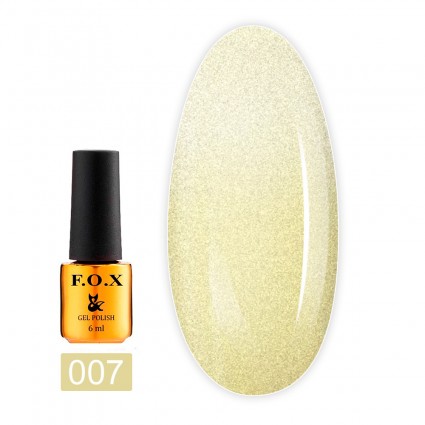 Гель-лак F.O.X gel-polish gold Thermo 007 6 мл
