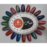 Гель-лак F.O.X Gel Polish Gold Pigment 120 блакитний 6 мл