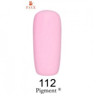 Гель-лак F.O.X Gel Polish Gold Pigment 112 рожевий 6 мл