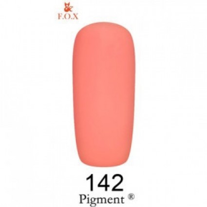 Гель-лак F.O.X Gel Polish Gold Pigment 142 кораловий 6 мл
