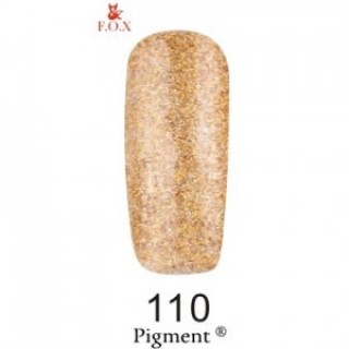 110 F. O. X gel-polish gold Pigment 6 мл