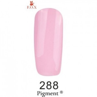 Гель-лак F.O.X Gel Polish Gold Pigment 288 ніжно-рожевий 6 мл