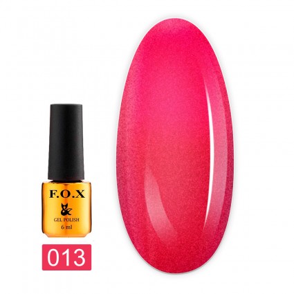 Гель-лак F.O.X gel-polish gold Thermo 013 6 мл