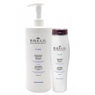 Шампунь для відновлення волосся Brelil Professional Bio Traitement Pure Calming Shampoo 1000 мл