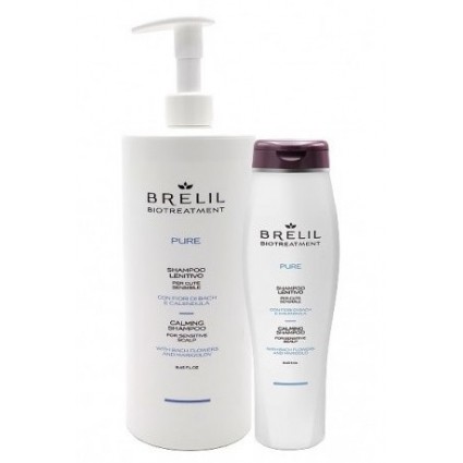Шампунь для відновлення волосся Brelil Professional Bio Traitement Pure Calming Shampoo 1000 мл