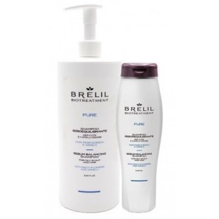 Шампунь для жирного волосся Brelil Professional Bio Traitement Pure Sebum Balancing Shampoo 1000 мл