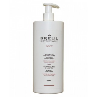 Шампунь для неслухняного волосся Brelil Professional Bio Treatment Soft Shampoo 1000 мл