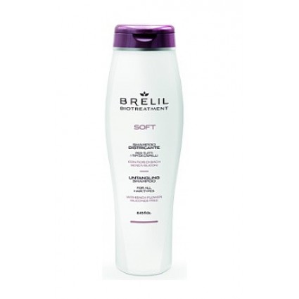 Шампунь для неслухняного волосся Brelil Professional Bio Treatment Soft Shampoo 250 мл
