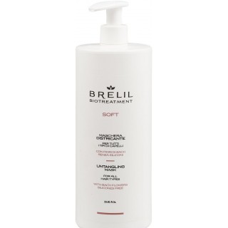 Маска для неслухняного волосся Brelil Proffesional Bio Treatment Soft Untangling Mask 1000 мл