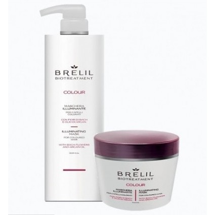 Маска для фарбованого волосся Brelil Proffesional Bio Treatment Colour Illuminating Mask 1000 мл