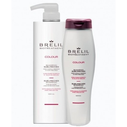 Шампунь проти жовтизни освітленого та сивого волосся Brelil Professional Bio Treatment Colour Shampoo 1000 мл