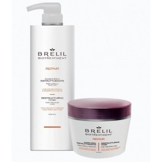 Маска для відновлення структури волосся Brelil Proffesional Bio Treatment Repair Mask 1000 мл