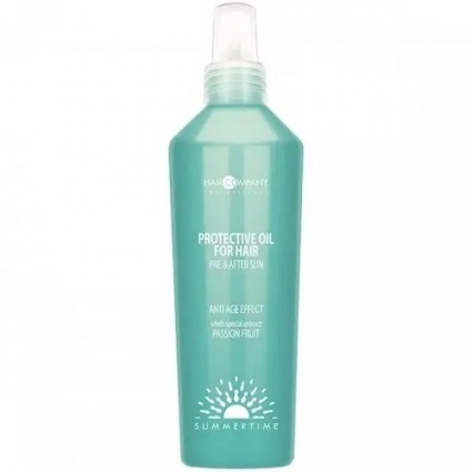 Олія захисна для волосся до та після засмаги Hair Company Summertime Protective Oil 150 мл
