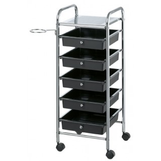 Візок Coiffeur Comair 32x33x81,5 см чорний