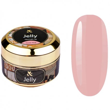 Гель моделювальний F.O.X Jelly Cover Pink 15 мл