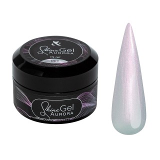 Гель для зміцнення нігтів F.O.X Shine Gel Aurora 001 15 мл