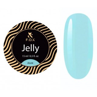 Гель для моделювання нігтів F.O.X Jelly Cover Azure 15 мл