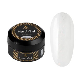 Будівельний гель F.O.X Hard gel Glitz Milk 15 мл