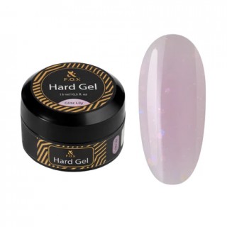 Будівельний гель F.O.X Hard gel Glitz Lily 15 мл