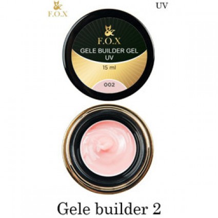 F. O. Х. Gele. Builder gel Pink 2.15 мл F. O. Х. Gele. Builder gel Pink 2.15 мл
