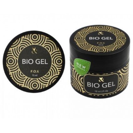 Біогель прозорий F.O.X Bio Gel 3 in 1 Base Top Builder 15 мл
