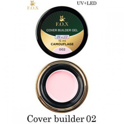 F. O. X Cover camouflage builder gel 002. 15ml