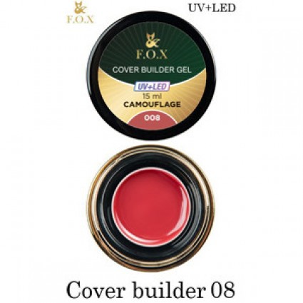 F. O. X Cover camouflage builder gel 008. 15ml