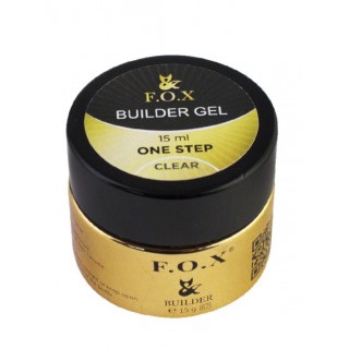 Гель моделювальний F.O.X Builder Gel Clear One Step 50 мл