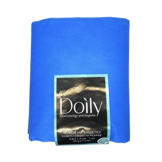 Чохол на кушетку Doily з гумкою 0.8*2.1 м блакитний