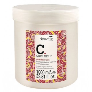 Маска протеїнова живить для пошкодженого волосся Nouvelle Curl Me Up Protein 1000 мл