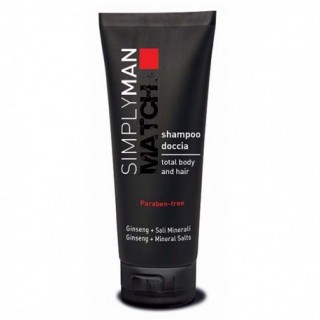 Гель-шампунь для душу Nouvelle Simplyman Total Body & Hair Gel-Shampoo MEN 200 мл