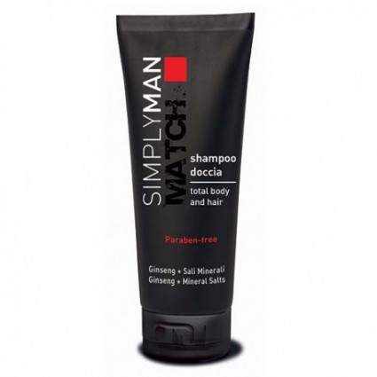 Гель-шампунь для душу Nouvelle Simplyman Total Body & Hair Gel-Shampoo MEN 200 мл