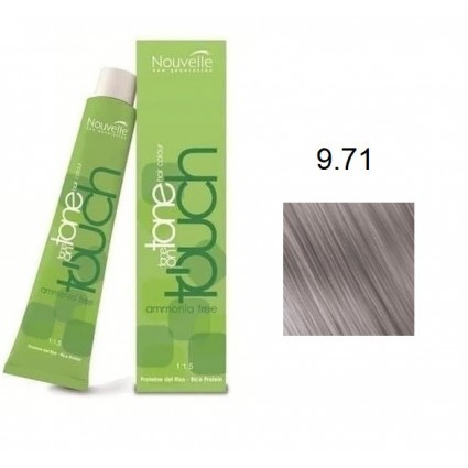 Крем-фарба для волосся Nouvelle Touch 9.71 Алебастровий 60 мл