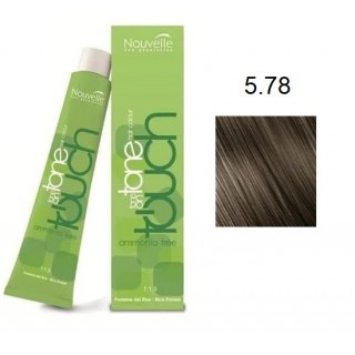 Крем-фарба для волосся Nouvelle Touch 5.78 Граніт 60 мл