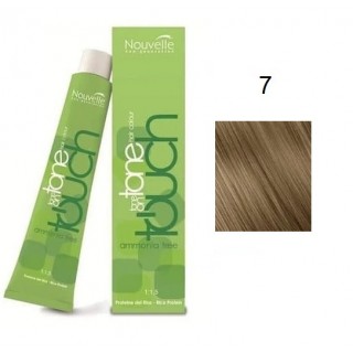 Крем-фарба для волосся Nouvelle Touch 7 Блонд 60 мл