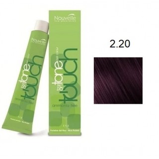 Крем-фарба для волосся Nouvelle Touch 2.20 Темно-ліловий 60 мл