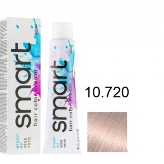 Фарба для волосся Nouvelle Smart 10.720 платиновий коричнево фіолетовий блондин 60 мл