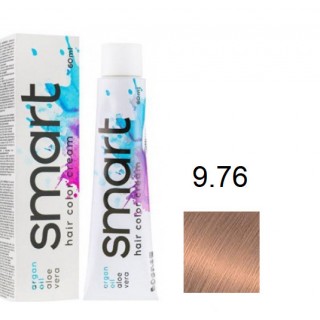 Фарба для волосся Nouvelle Smart 9.76 дуже світлий коричнево червоний блондин 60 мл