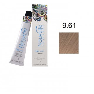 Фарба для волосся Nouvelle Hair Color 9.61 попелястий блондин 100 мл