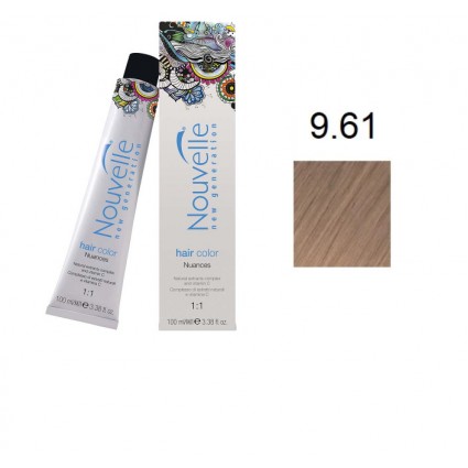Фарба для волосся Nouvelle Hair Color 9.61 попелястий блондин 100 мл
