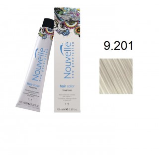 Фарба для волосся Nouvelle Hair Color 9.201 срібна луна 100 мл