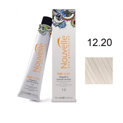 Фарба для волосся Nouvelle Hair Color 12.20 аметистовий блондин 100 мл