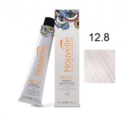 Фарба для волосся Nouvelle Hair Color 12.8 річкова перлина 100 мл