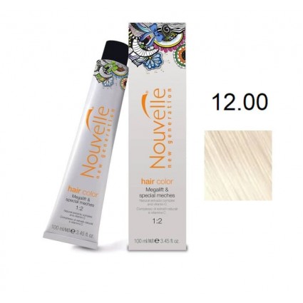 Фарба для волосся Nouvelle Hair Color 12.00 ультра світлий блондин плюс 100 мл