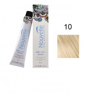 Фарба для волосся Nouvelle Hair Color 10 платиновий блондин 100 мл