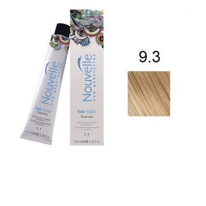Фарба для волосся Nouvelle Hair Color 9.3 золотистий блондин 100 мл