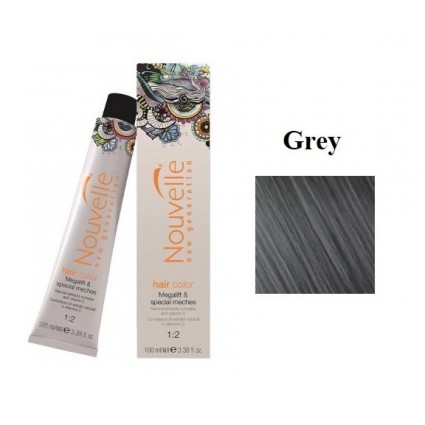 Фарба для волосся Nouvelle Hair Color Grey попелястий 100 мл