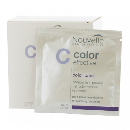 Засіб для видалення фарби з волосся Nouvelle Color Effect Color Back 20 г